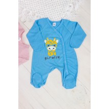 Nursery overalls with long sleeves Nosy Svoe 62 Blue (5014-001-33-v4)