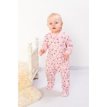 Nursery overalls for girls Nosy Svoe 80 Pink (5032-002-5-v3)