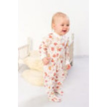 Nursery overalls for girls Nosy Svoe 74 White (5032-002-5-v5)