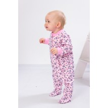 Nursery overalls for girls Nosy Svoe 68 Pink (5032-016-5-v7)