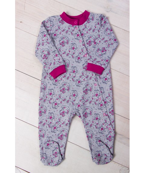 Nursery overalls for girls Nosy Svoe 62 Gray (5032-024-5-v9)