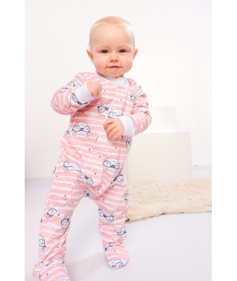 Nursery overalls for girls Nosy Svoe 80 Pink (5032-024-5-v15)