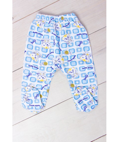 Nursery sliders for boys "Rubber" Nosy Svoe 68 Blue (5033-024-4-v1)