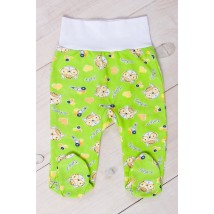 Nursery sliders for a boy "Euro" Nosy Svoe 68 Light green (5034-024-4-v6)