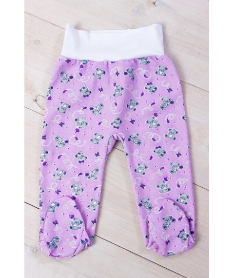 Nursery sliders for girls "Euro" Wear Your Own 62 Violet (5034-024-5-v6)