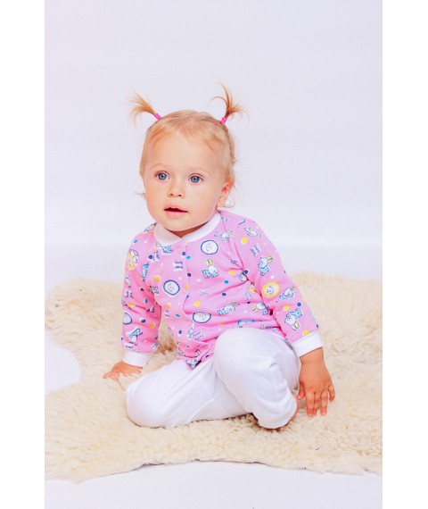 Nursery blouse for a girl Nosy Svoe 74 Pink (5036-024-5-v2)