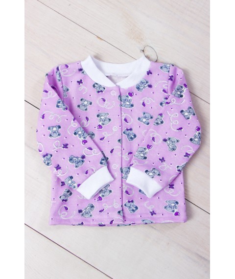 Nursery blouse for a girl Wear Your Own 62 Violet (5036-024-5-v22)