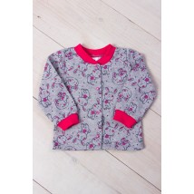 Nursery blouse for a girl Nosy Svoe 56 Gray (5036-024-5-v29)