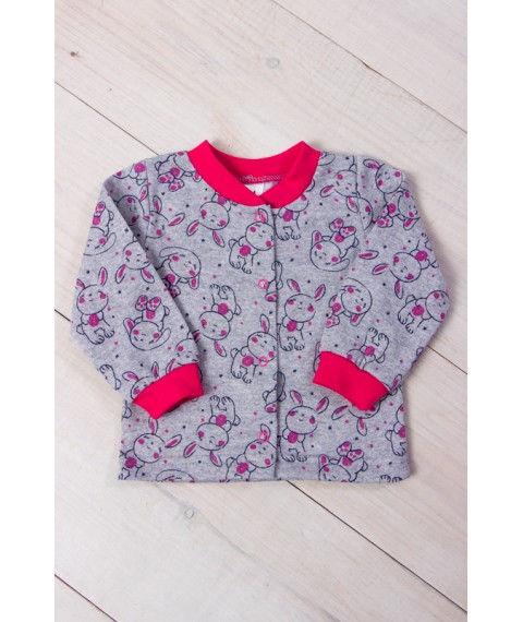 Nursery blouse for a girl Nosy Svoe 56 Gray (5036-024-5-v29)