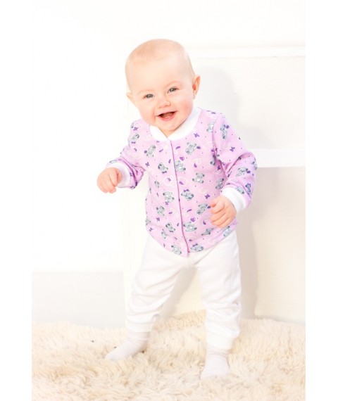 Nursery blouse for a girl Nosy Svoe 68 Pink (5036-024-5-v13)