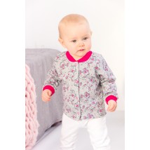 Nursery blouse for a girl Nosy Svoe 68 Gray (5036-024-5-v10)