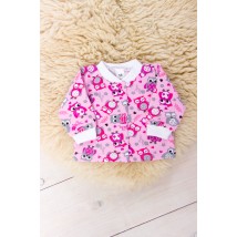 Nursery blouse for a girl Nosy Svoe 56 Pink (5036-024-5-v24)