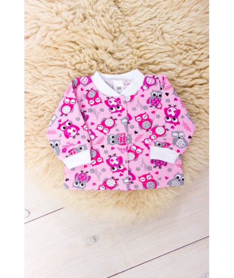 Nursery blouse for a girl Nosy Svoe 56 Pink (5036-024-5-v24)