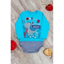 Baby bodysuit with long sleeves Carry Your Own 74 Blue (5043-015-33-v11)