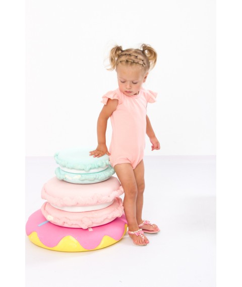 Nursery bodysuit for a girl Wear Your Own 62 Pink (5059-036-v4)