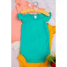 Nursery bodysuit for a girl Wear Your Own 68 Blue (5059-036-v8)