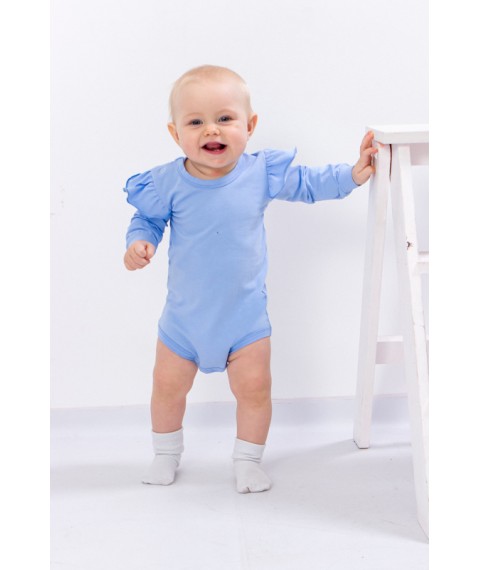 Baby bodysuit with long sleeves Carry Your Own 80 Blue (5062-036-v22)
