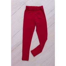 Leggings for girls Wear Your Own 110 Red (6000-036-v174)