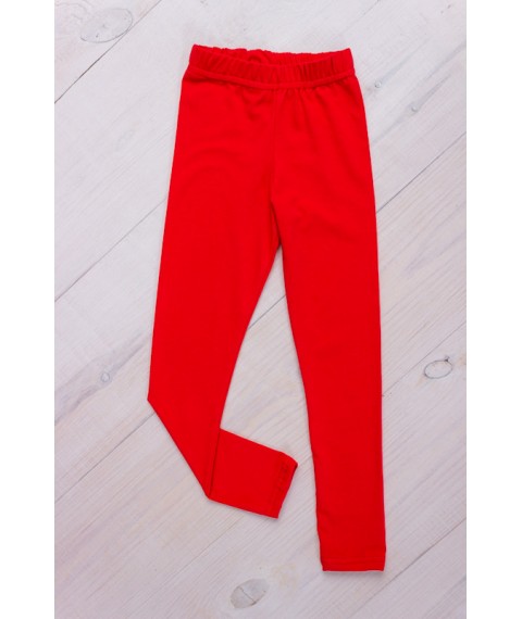 Leggings for girls Wear Your Own 146 Red (6000-036-v10)