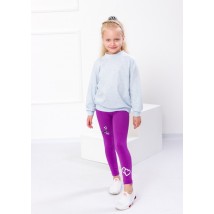 Leggings for girls Wear Your Own 146 Violet (6000-036-33-v64)