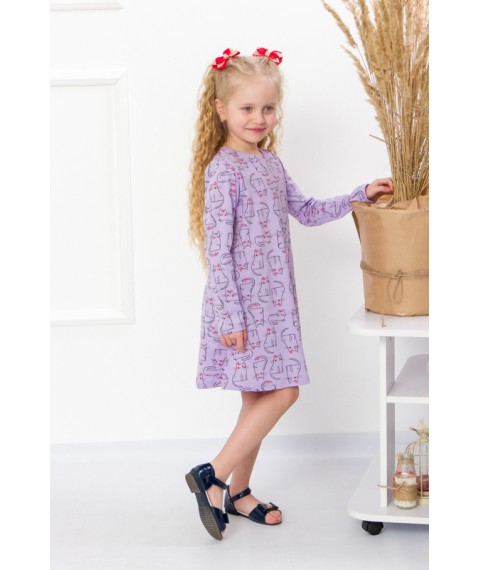 Dress for a girl Wear Your Own 128 Violet (6004-002-v2)