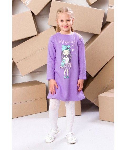 Dress for a girl Wear Your Own 110 Purple (6004-023-33-v15)