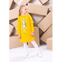 Dress for a girl Wear Your Own 92 Yellow (6004-023-33-v58)