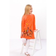 Dress for a girl Wear Your Own 116 Orange (6004-023-33-1-v9)