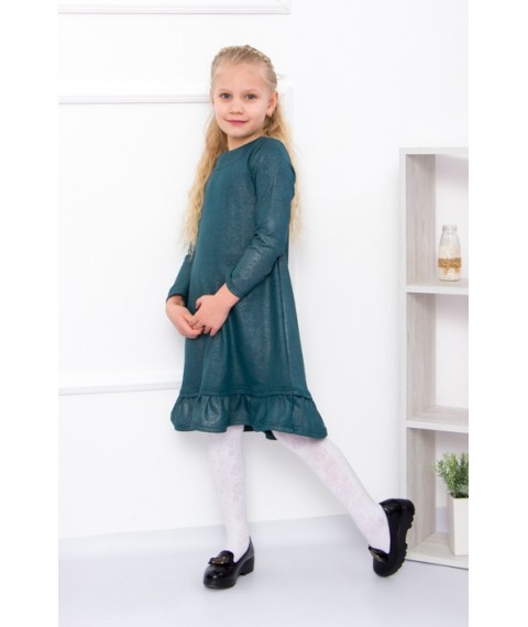 Dress for a girl Wear Your Own 122 Green (6004-055-1-v6)