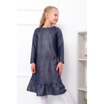 Сукня для дівчинки Носи Своє 122 Синій (6004-055-1-v8)