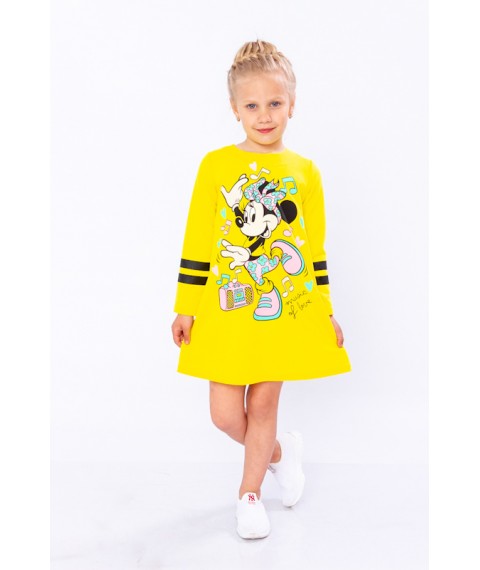 Сукня для дівчинки Носи Своє 128 Жовтий (6004-057-33-v10)
