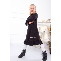 Сукня для дівчинки Носи Своє 128 Чорний (6004-057-33-2-v3)