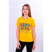 T-shirt for girls (teens) Wear Your Own 170 Yellow (6012-036-33-v4)