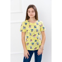 T-shirt for girls (teens) Wear Your Own 152 Yellow (6012-043-3-v1)