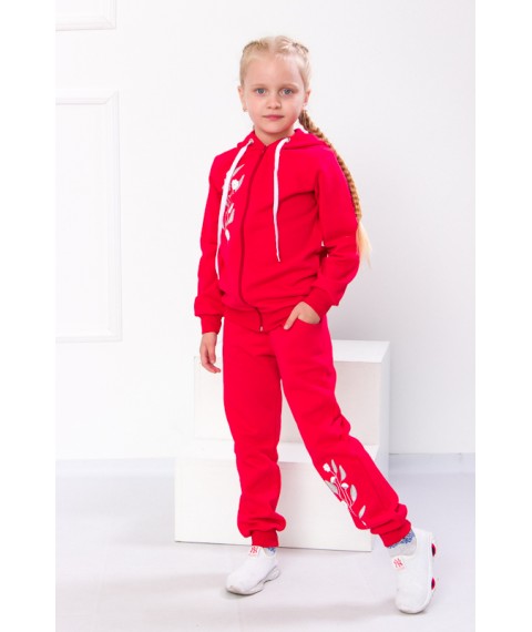 Suit for a girl Wear Your Own 134 Red (6018-023-33-3-v5)