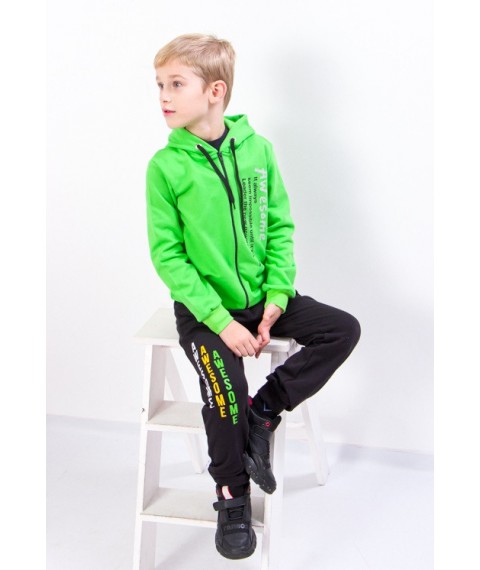 Suit for a boy Wear Your Own 116 Green (6018-023-33-4-v25)