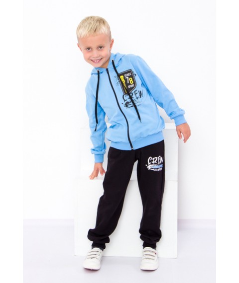 Suit for a boy Wear Your Own 128 Blue (6018-023-33-4-v7)