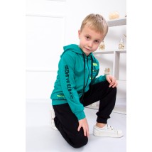 Suit for a boy Wear Your Own 122 Green (6018-023-33-4-v17)