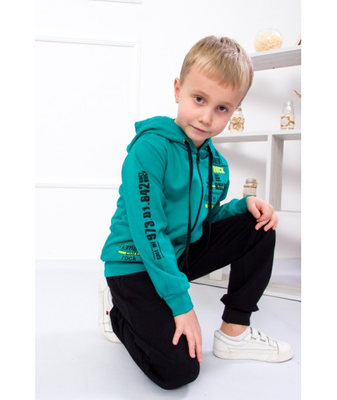Suit for a boy Wear Your Own 122 Green (6018-023-33-4-v17)