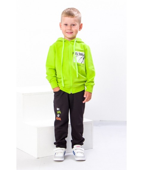 Suit for a boy Wear Your Own 116 Green (6018-057-33-1-v7)