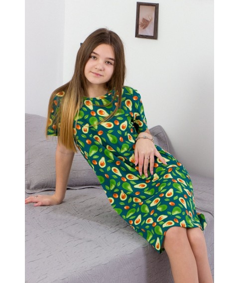 Shirt for girls "Sleep" Wear Your Own 32 Green (6019-002-v38)