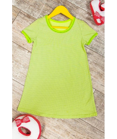 Сорочка для дівчинки "Sleep" Носи Своє 28 Зелений (6019-002-v46)