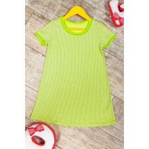 Shirt for girls "Sleep" Wear Your Own 34 Green (6019-002-v31)