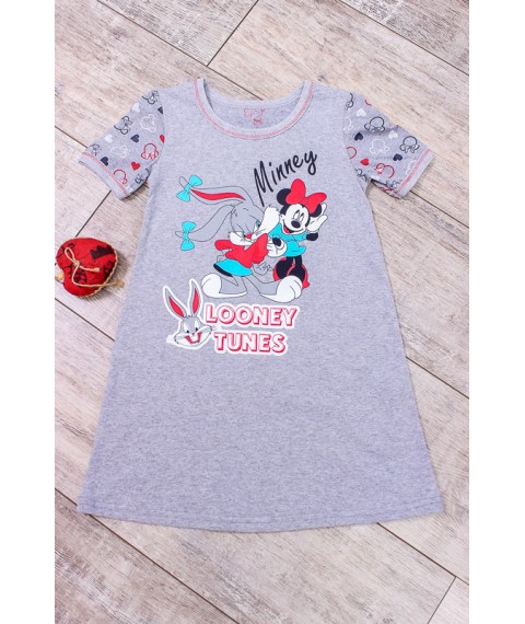 Shirt for a girl Wear Your Own 40 Gray (6019-002-33-v7)
