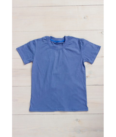 Children's T-shirt Wear Your Own 134 Blue (6021-001V-v86)