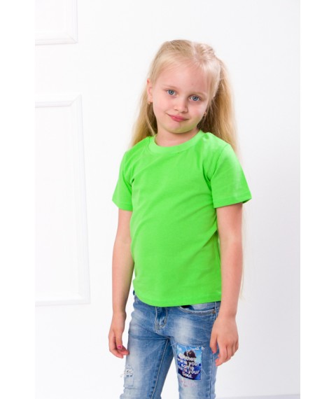 Children's T-shirt Wear Your Own 146 Green (6021-001V-v41)