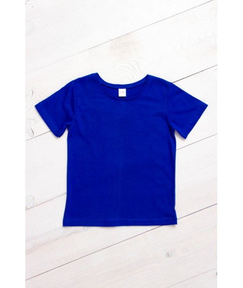 Children's T-shirt Wear Your Own 134 Blue (6021-001V-v75)