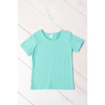 Children's T-shirt Wear Your Own 134 Green (6021-001V-v89)