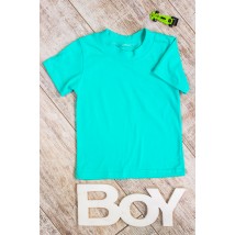 Children's T-shirt Wear Your Own 122 Green (6021-001V-v180)