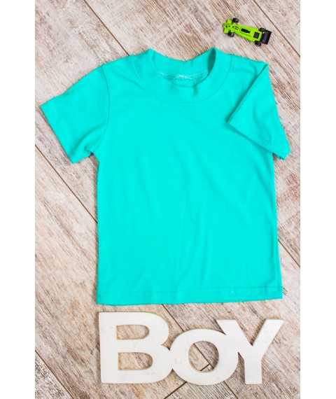 Children's T-shirt Wear Your Own 122 Green (6021-001V-v180)